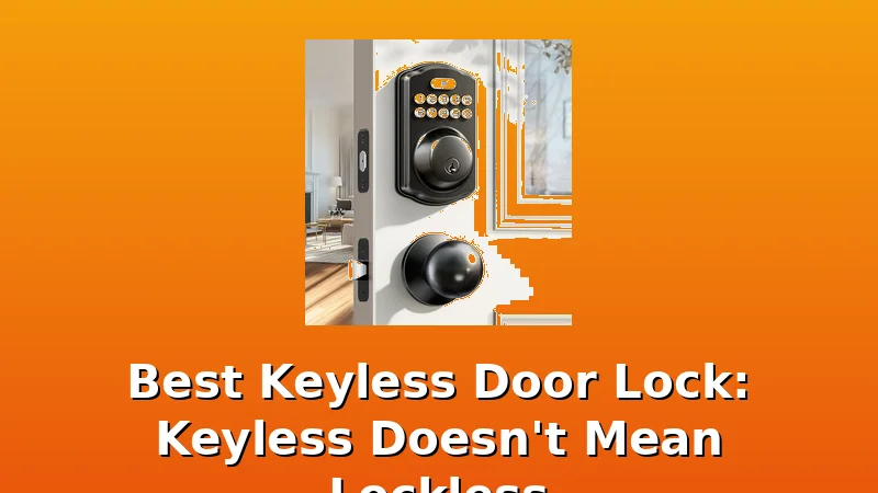 Best Keyless Door Lock: Keyless Doesn't Mean Lockless - Knob Nest review with measurements and honest opinion