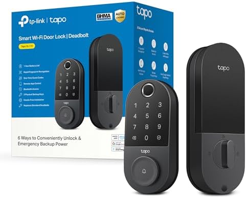 Tapo Smart Wi-Fi Door Lock (B0DKQQ6Z7Q)