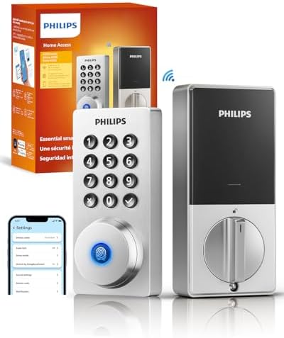 Philips Wi-Fi Smart Deadbolt (B0F5QKCD3S)
