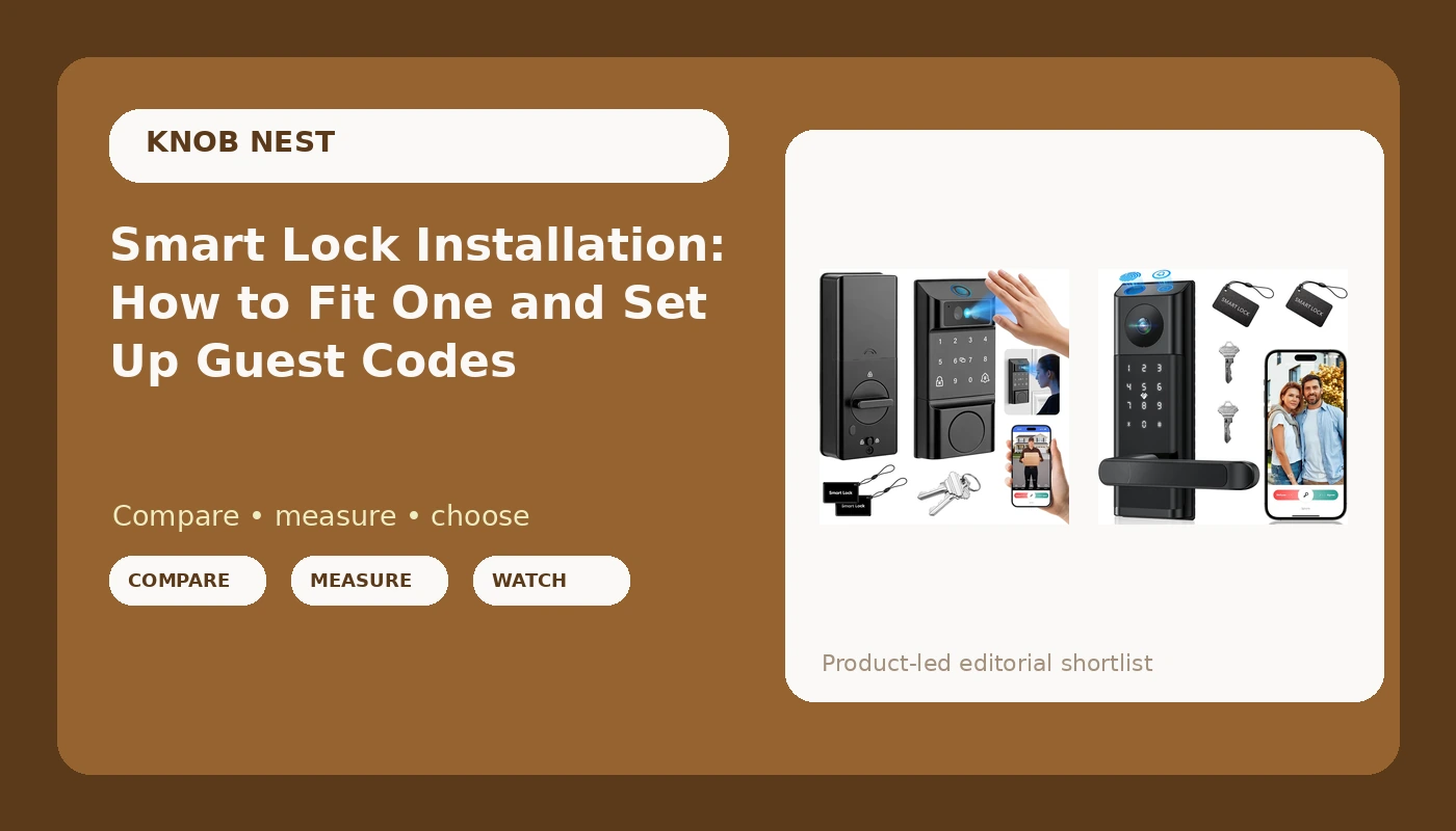 Smart Lock Installation: How to Fit One and Set Up Guest Codes