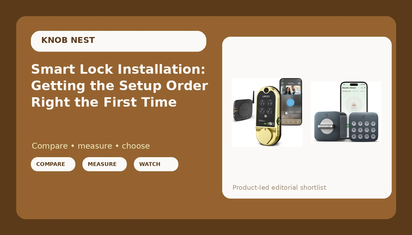 Smart Lock Installation: Getting the Setup Order Right the First Time